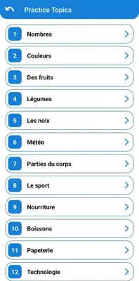 Learn French android App screenshot 5